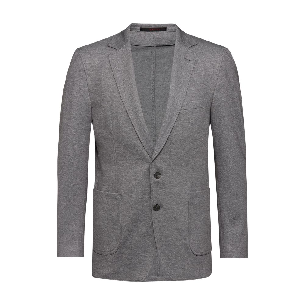 GREIFF Herren-Jerseysakko RF Casual, 016 hellgrau meliert | 1139.2155