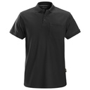 2708 Klassisches Polo Shirt, schwarz