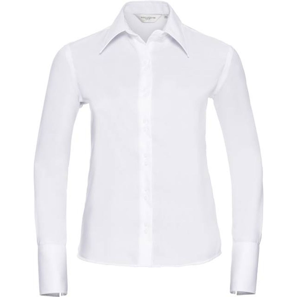 RUSSELL ATHLETIC Bluse Langarm, white | 11.956F