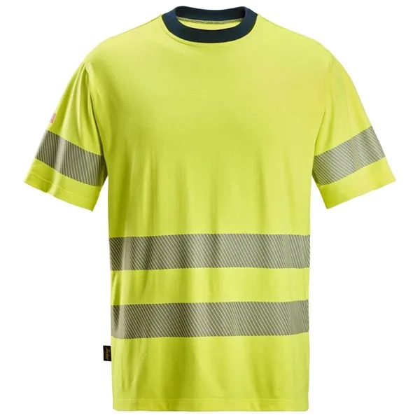 2562 ProtecWork Kurzarm-Shirt, Warnschutzklasse 3 (XS)