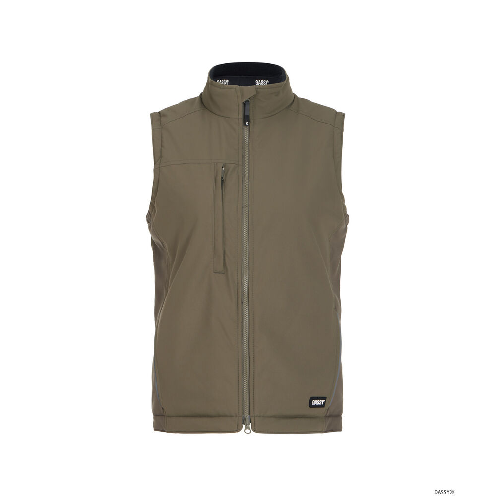 DASSY Frame Weste Women | 350147 (khakigrün, XS)