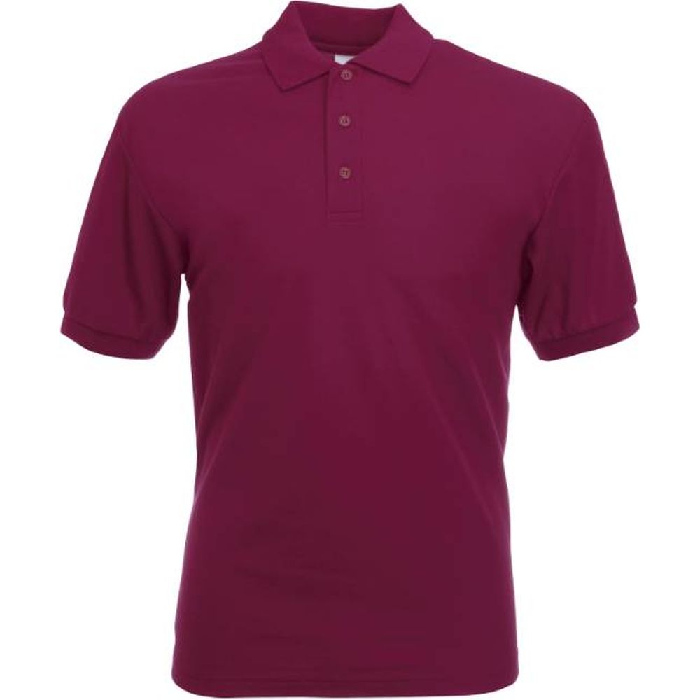 [16340237001] 16.3402 | F.O.L. 65/35 Pique Polo (539.01) (burgundy, S)