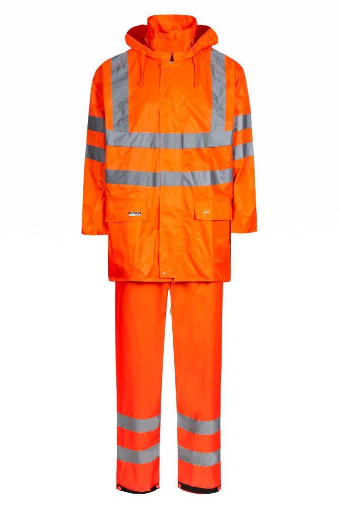 LR40552 Regenset mit Jacke und Hose in Nylonqualität (sdVr) (S)