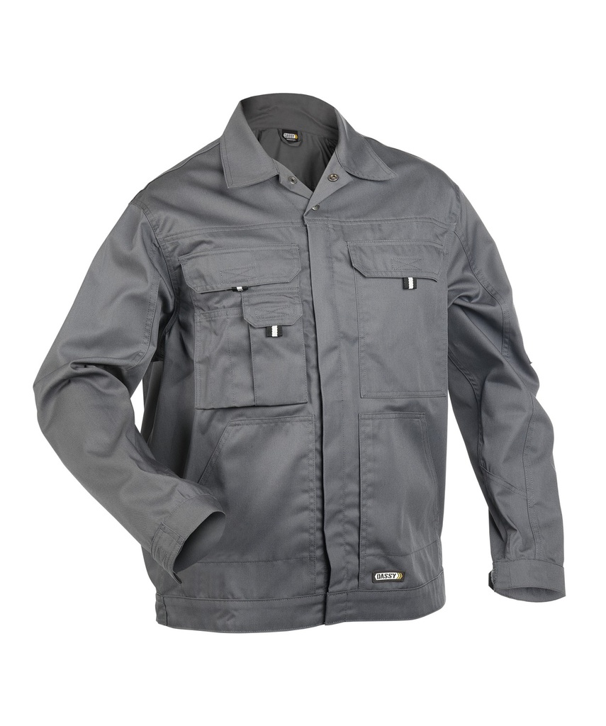 DASSY Locarno BW | Arbeitsjacke | 300233 (grau, XS)