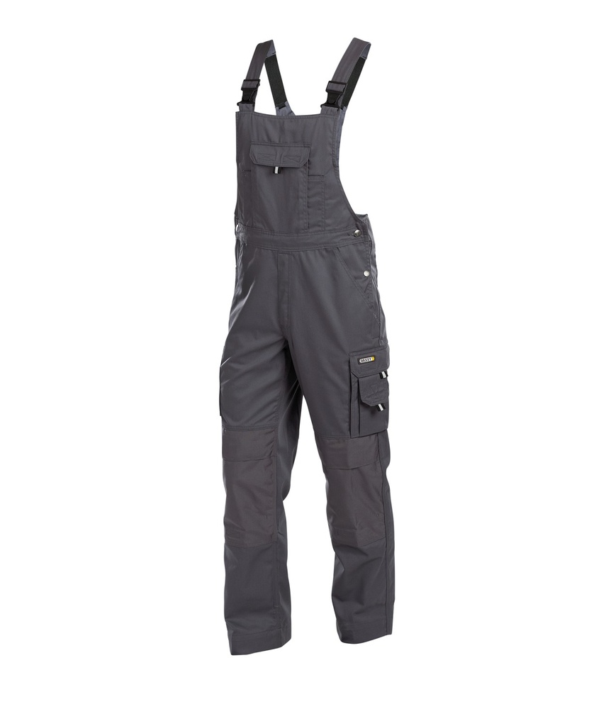 DASSY Ventura BW | Arbeitslatzhose mit Kniepolstertaschen | 400101 (grau, 42)