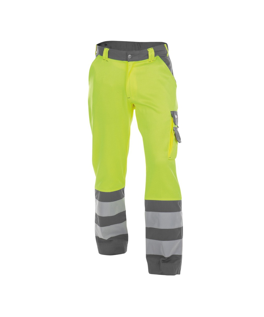 200612 Lancaster 300 g/m² | Warnschutzhose (gelb/grau, 42, Standard)