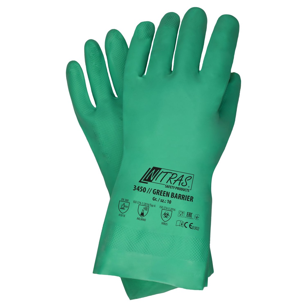 NITRAS Chemikalienschutzhandschuhe | 3450