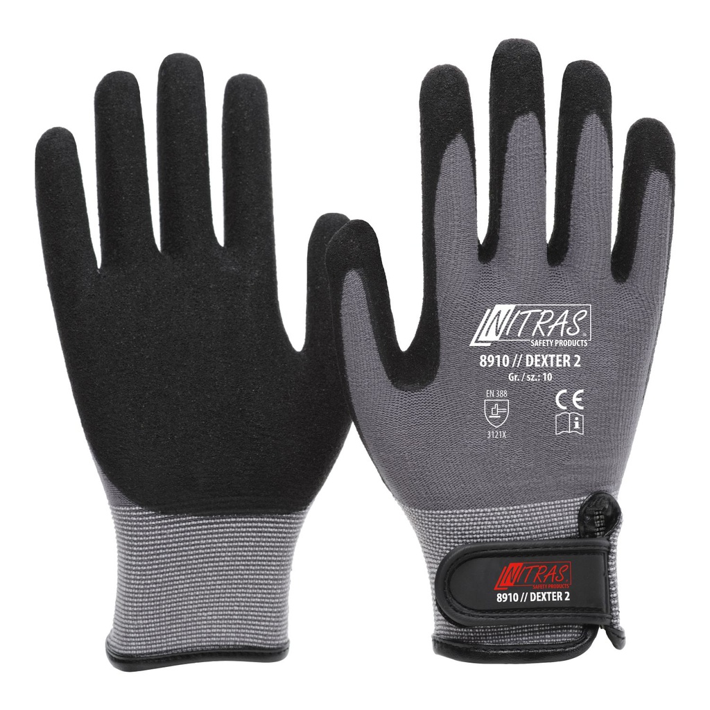 NITRAS Mechanikerhandschuhe | 8910 (8)