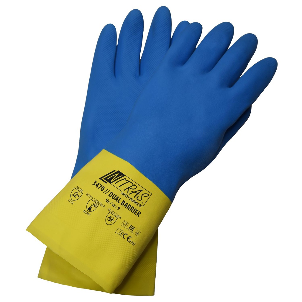 NITRAS Chemikalienschutzhandschuhe | 3470 (7)