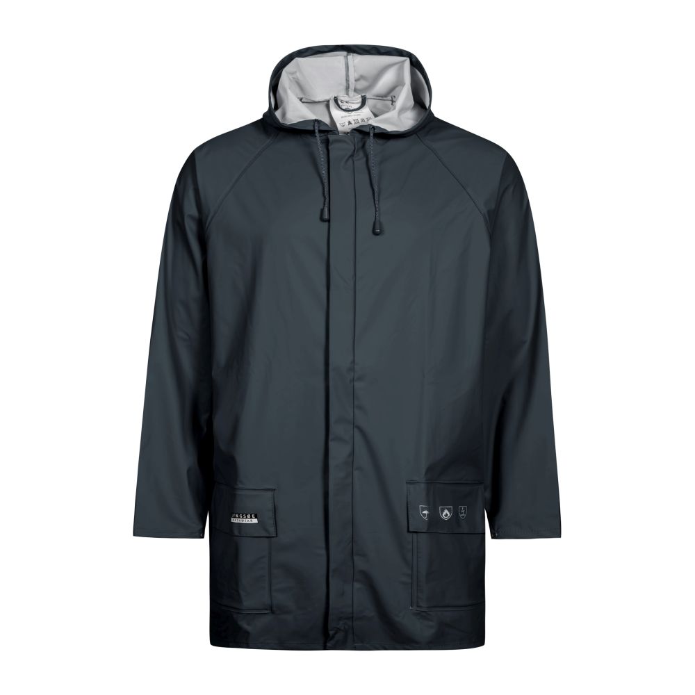 LYNGSOE Flammhemmende Regenjacke in PU-Qualität | FR-LR48