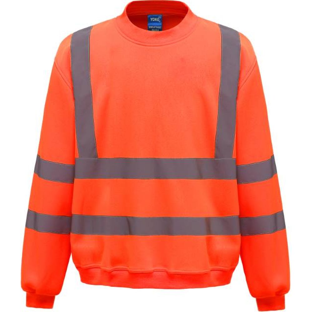 [79J510zv901] YOKO HVJ510 Hi-Vis Sweater | 79.J510 (hi-vis orange, S)