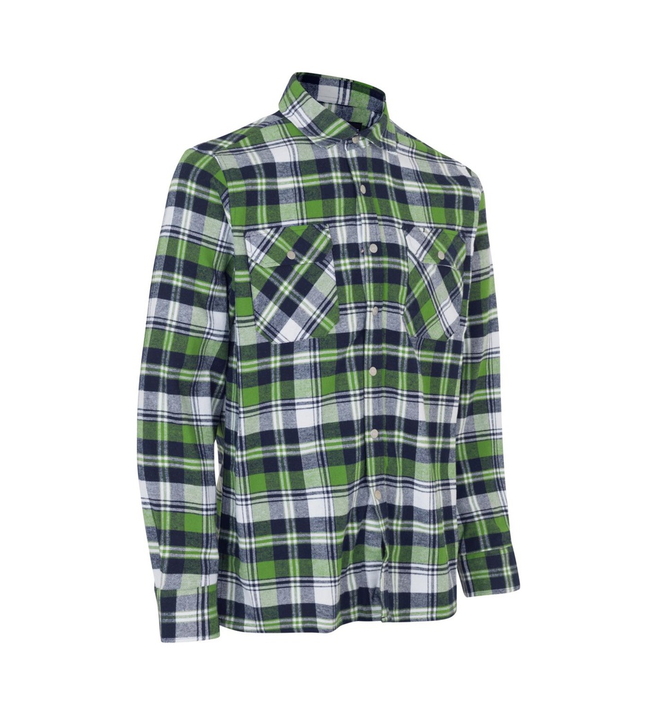 0204 Flanellbluse | Langarm | Damen