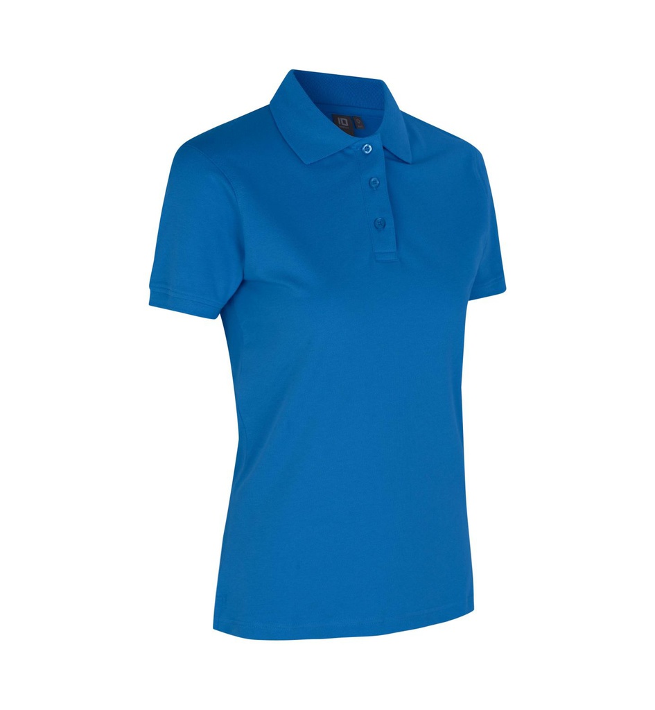 0527 Poloshirt | Stretch | Damen (azur, XS)