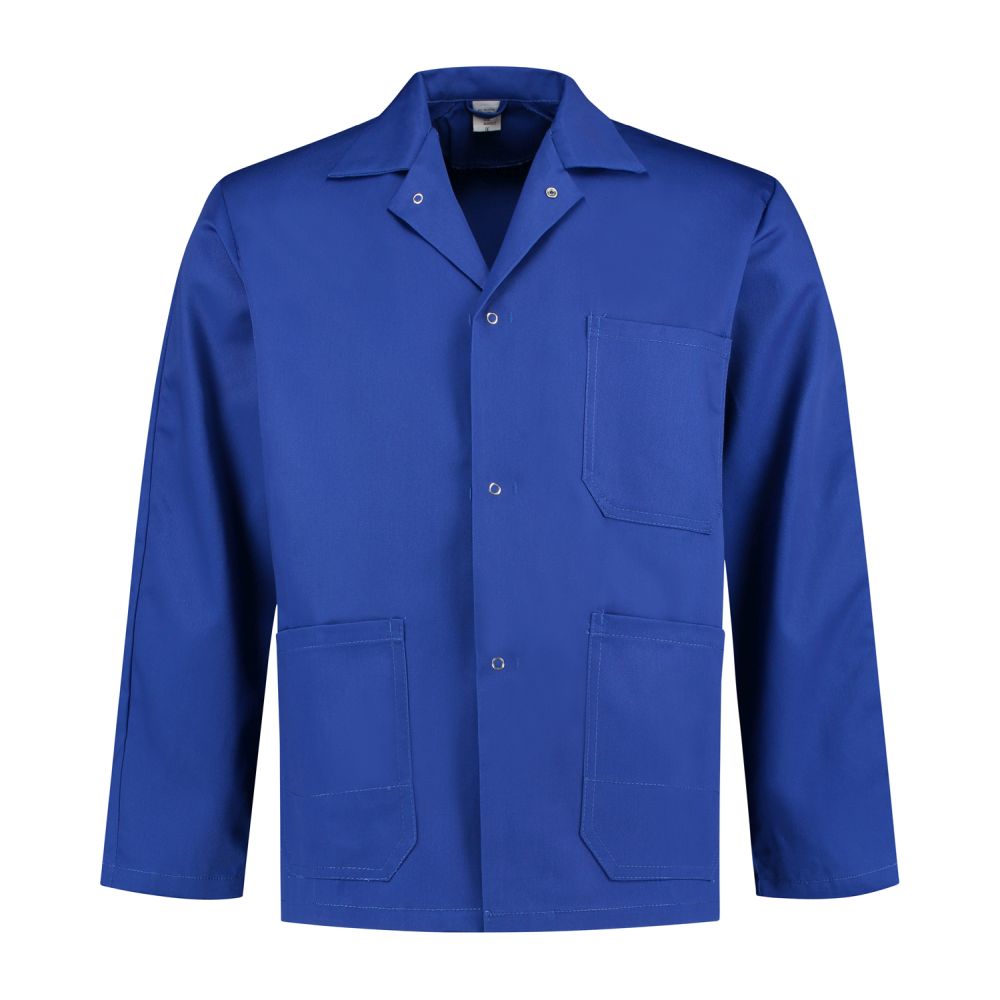 WJPK6535 Arbeitsjacke Polyester/Baumwolle (kornblau, XS)