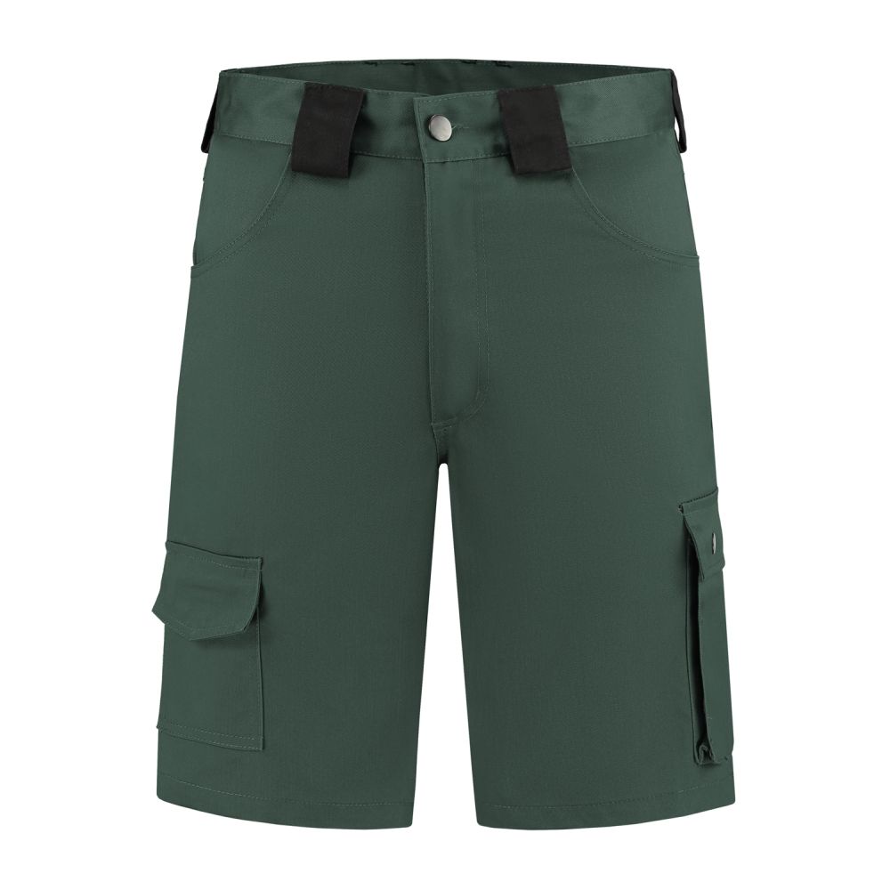 BESTEX Arbeitsshorts Baumwolle / Polyester | BK6040 (flaschengrün/schwarz, 42)
