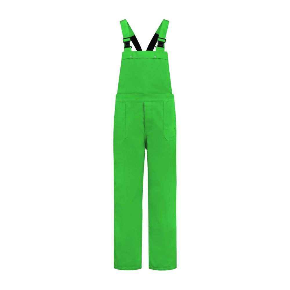 TB6535 Latzhose Polyester / Baumwolle (apfelgrün, 44)