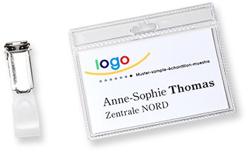 BADGETEC Forum 60 Namensschild, Querformat | N-FQ0160UC