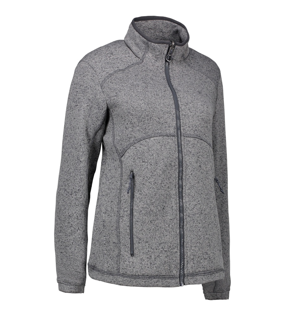 0848 Zip-n-Mix Fleece | Melange | Damen