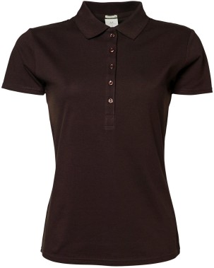 18.0145 | Tee Jays | TJ 145   Damen-Polo-Shirt (513.54) (chocolate, L)