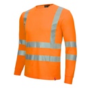 7009 MOTION TEX VIZ UV-Schutz Warnschutz-Langarmshirt