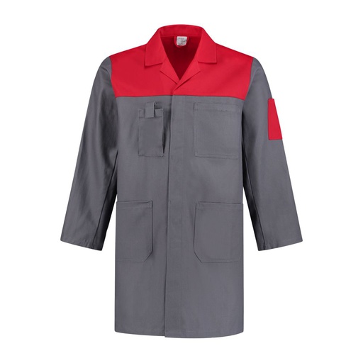 SJ1002KL Arbeitskittel 100% Baumwolle zweifarbig