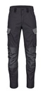 3058 4PROTECT® Workwear Hose, schwarz/grau