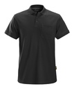 2708 Klassisches Polo Shirt, schwarz