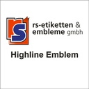highline-50-m Highline Emblem, bis 50 cm², mehrfarbig