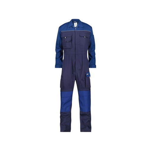 100286 Cannes | zweifarbiger Overall mit Kniepolstertaschen