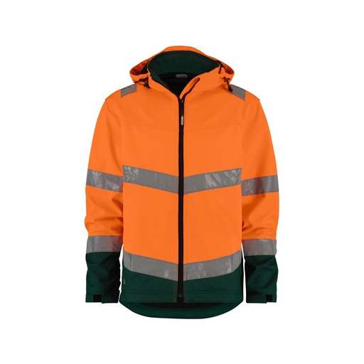 300329 DASSY Malaga | Warnschutz Softshell-Jacke