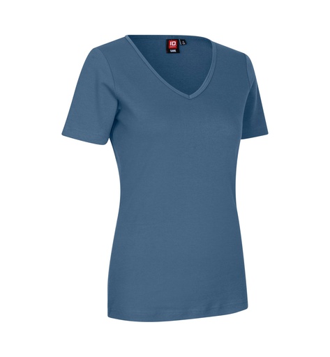 0506 Interlock T-Shirt | V-Ausschnitt | Damen