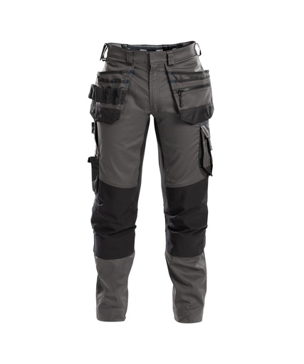 200975 Flux | Stretch-Arbeitshose mit Holstertaschen und Kniepolstertaschen