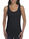 106.09 Gildan Ladies Softstyle Tank Top, black